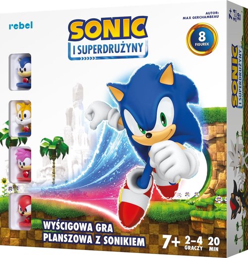 Okładka gry Sonic i superdrużyny