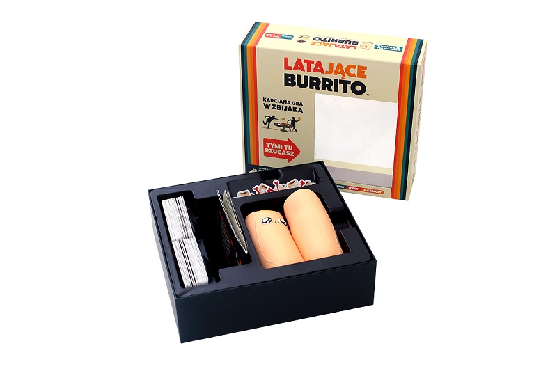 Pudełko z gry imprezowej Latające burrito