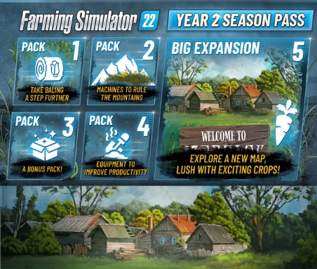 DLC do farming simulator 22