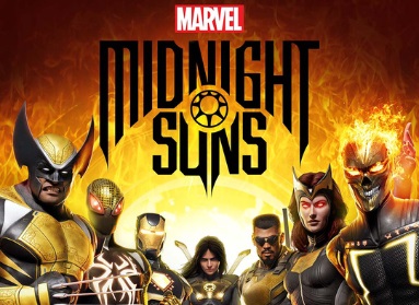 Grafika z okładki gry Marvel Midnight Suns