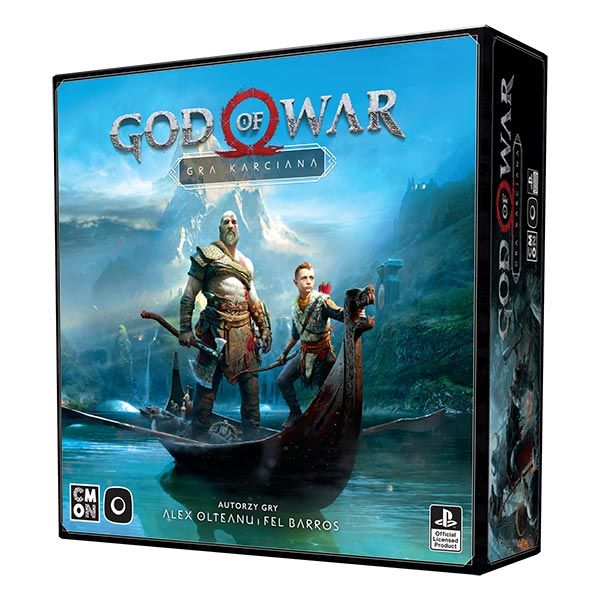 Okładka gry planszowej God of War