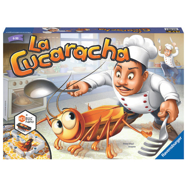 Okładka gry planszowej La Cucaracha