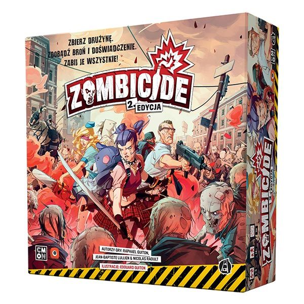 Okładka gry planszowej Zombicide 2 edycja