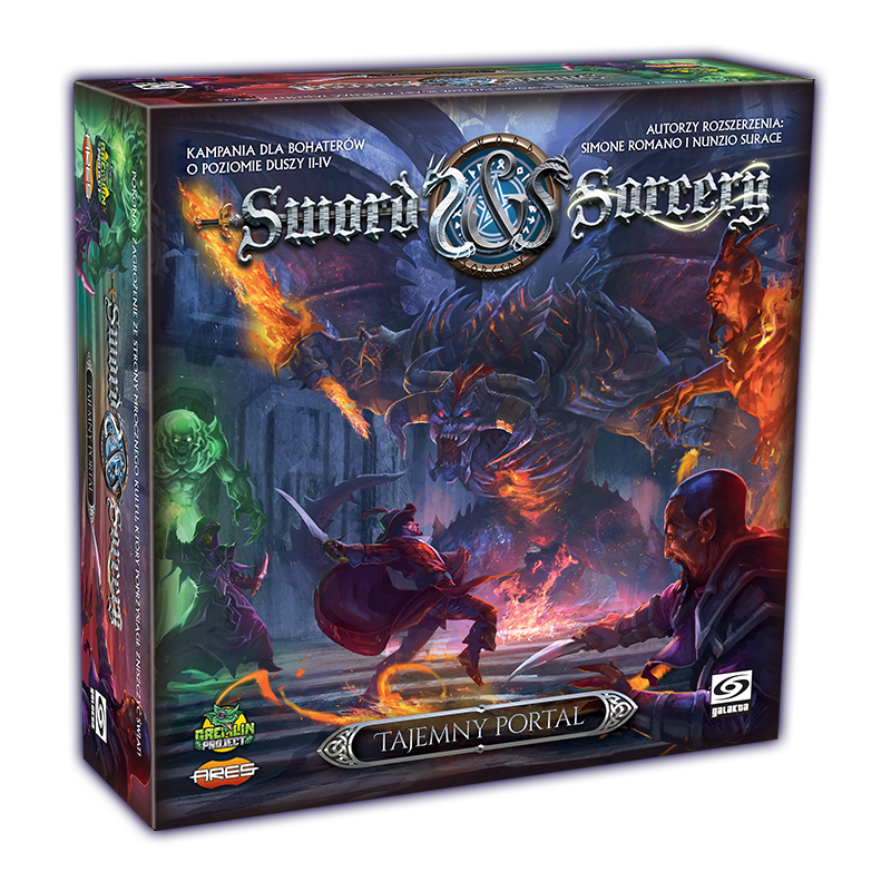 Pudełko gry Sword&Sorcery Tajemny portal