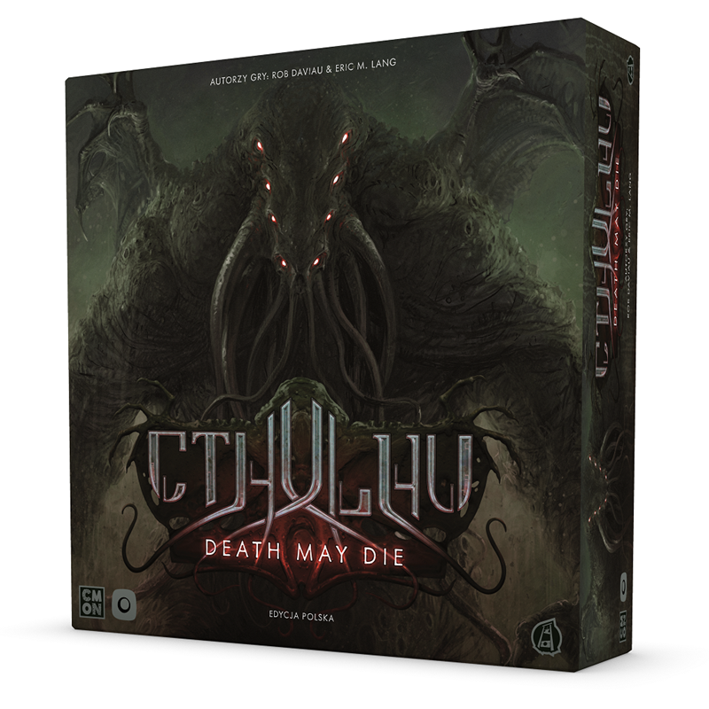 Pudełko gry planszowe Cthulhu: Death May Die wydawnictwa Portal Games