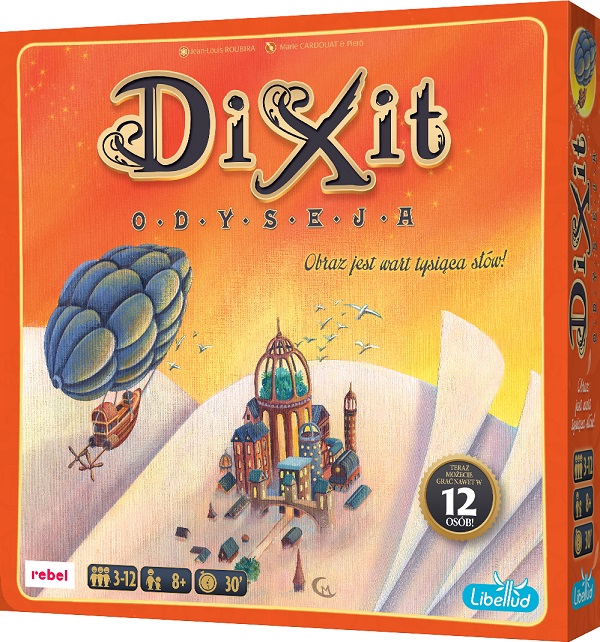 Okładka gry planszowej Dixit: Odyseja
