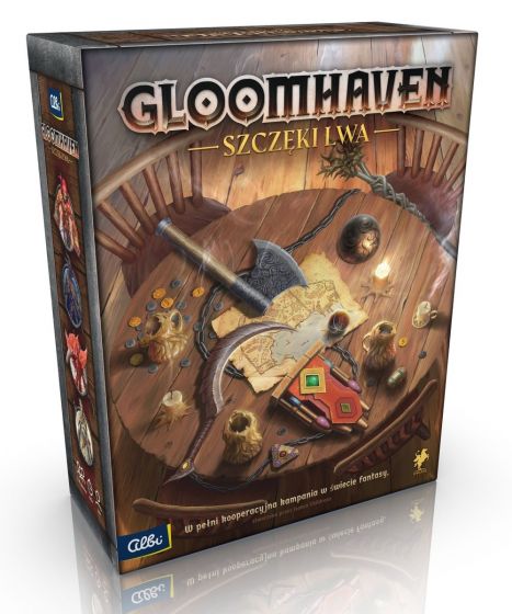 Okładka gry Gloomhaven: Szczęki lwa