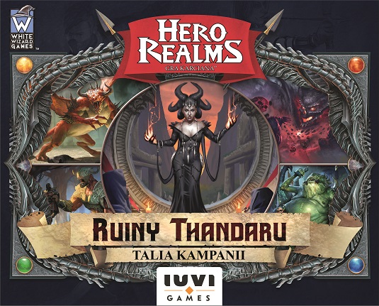 Dodatek Ruiny Thandaru do gry karcianej Hero Realms