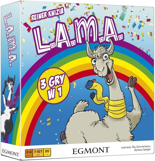 Okładka gry karcianej Lama
