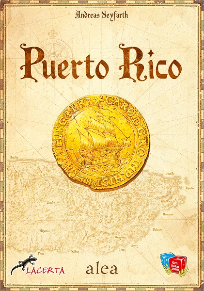 Okładka gry planszowej Puerto Rico 3 edycja