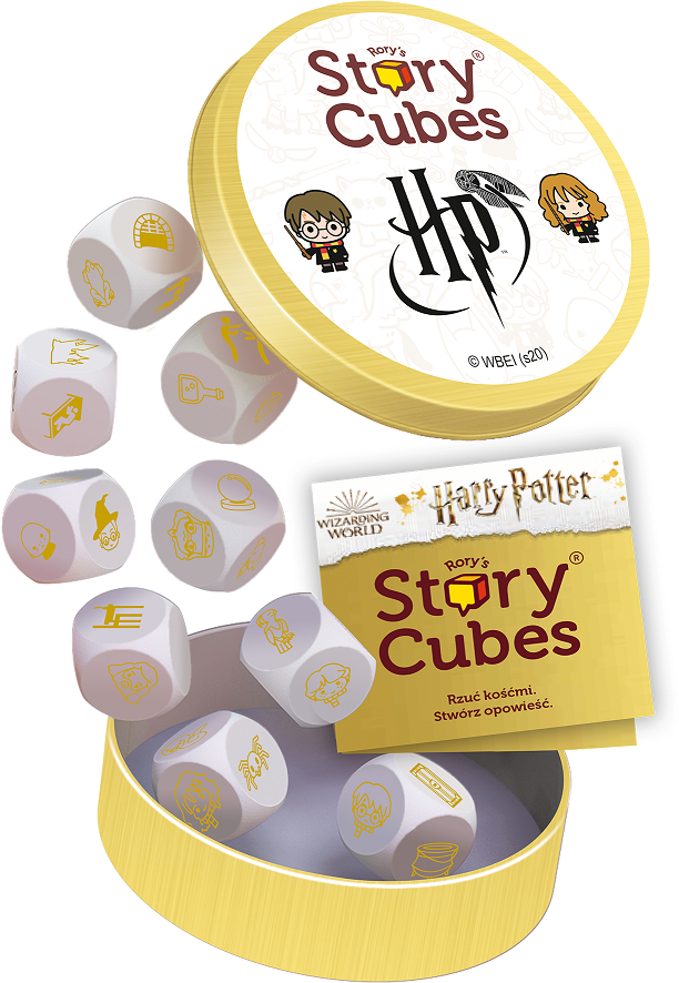 Kości story cubes w wersji Harry Potter